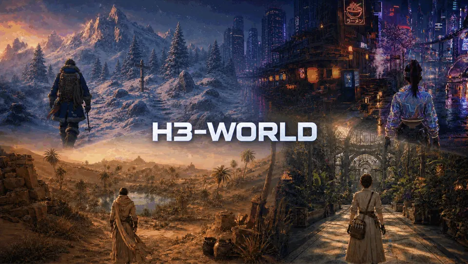 H3-World可控生成场景