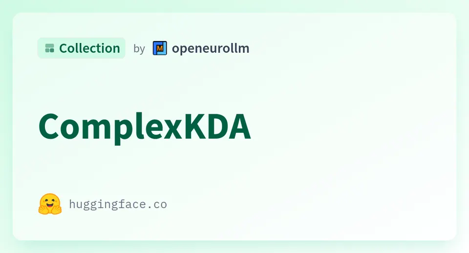 Complex KDA复数旋转门控架构