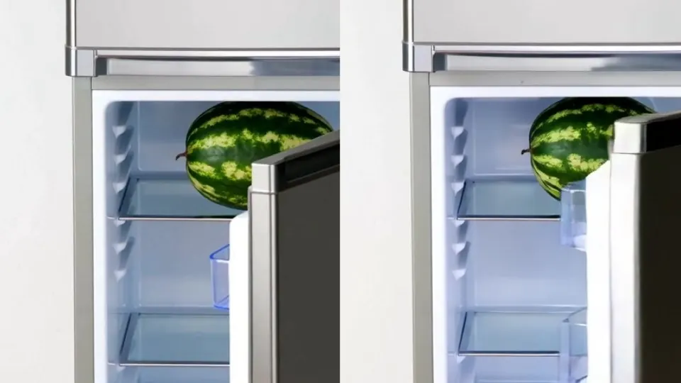 冰箱中西瓜的返回案例