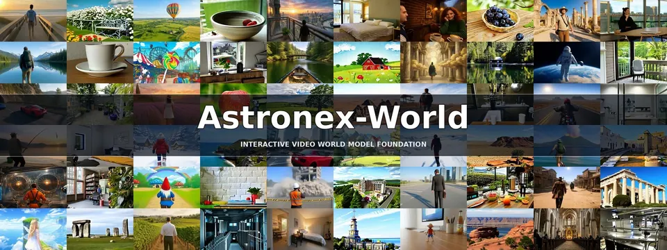 Astronex-World覆盖的多类生成场景