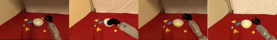 AnyWorld生成的GR1机器人操作序列